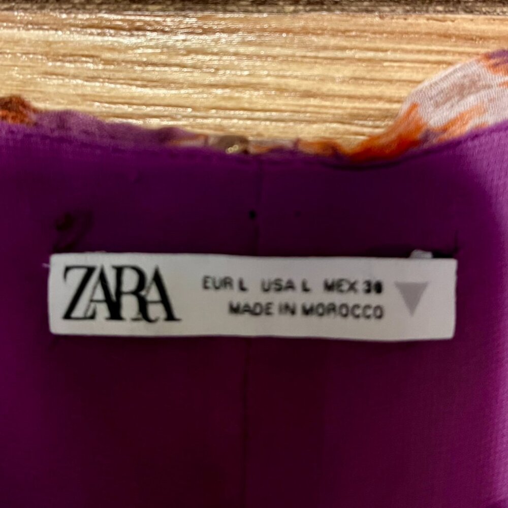 Zara Cut-Out Mini Dress - Picture 4 of 4